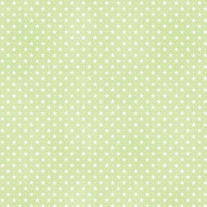 Benartex - ABC's Tiny Stars- Medium Green