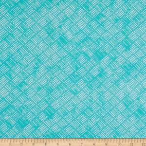 Benartex - Soul Shine & Daydream - Crosshatch Teal