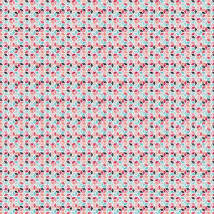 Riley Blake Fabric: Riley Blake - Paper Daisies Geometric in Pink