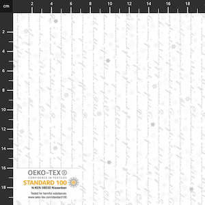 Stof - Christmas Writing - WHITE/SILVER
