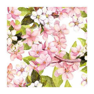 In the Beginning fabric- Pretty in pink floral