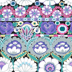 Free Spirit -Kaffe Fassett - Embroidered Flower Contrast