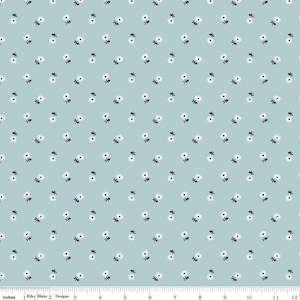Liberty Riviera Fabric - Sunshine Daisy