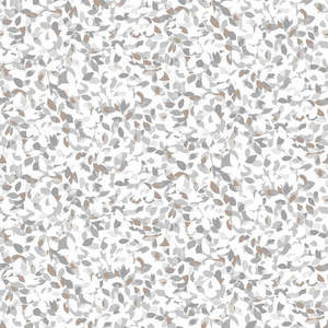 StudioE Dappled Leaf Gray/Tan Wide Backing