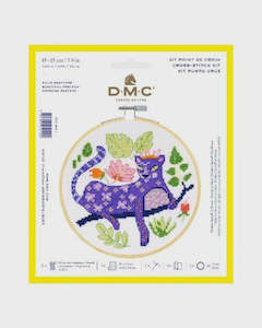 Kitsets: DMC Counted Cross Stitch Kit- Panther