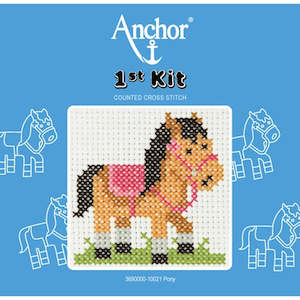 Anchor 1st Cross Stitch Pony