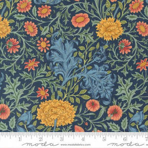 Morris Co: Morris Meadow - Floral Navy