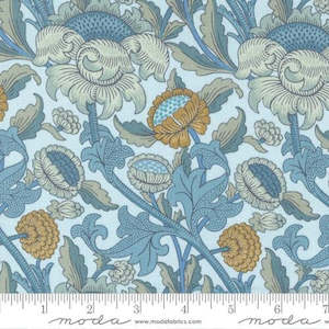 Morris Co: Morris Meadow - Floral Aqua