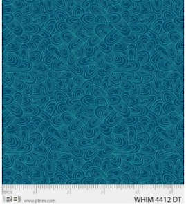 P&B Fabric Whimsy Dark Aqua