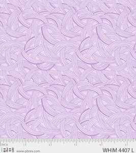P&B Fabric Whimsy Purple Weave