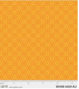 Whimsy P B Fabric: P&B Fabric Whimsy Orange Spot