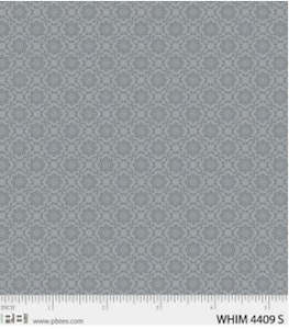 P&B Fabric Whimsy Grey Spot