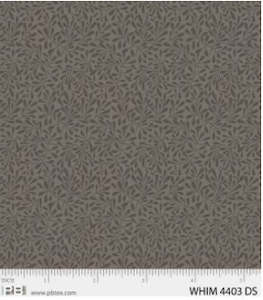 Whimsy P B Fabric: P&B Fabric Whimsy Grey Leaf