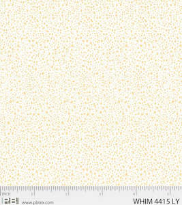 Whimsy P B Fabric: P&B Fabric Whimsy Light Yellow