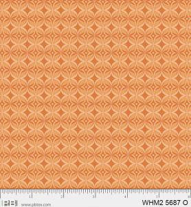 Fabric: P&B Fabric Whimsy 2 Kaleidoscope Orange