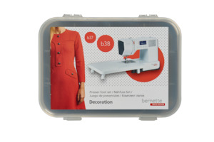 Bernette Accessories: Bernette 37/38 Decorative Presser Foot Set - NEW