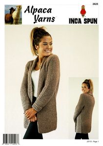 Alpaca Yarn Leaflet 2625 - BERNINA Northland