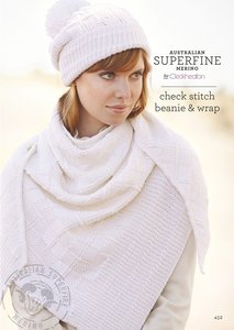 Products: Check Stitch Beanie & Wrap Leaflet 452 - BERNINA Northland