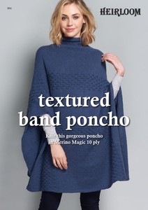 Products: Textured band poncho Leaflet 004 - BERNINA Northland