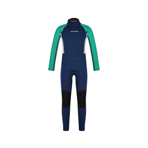 Mirage WS55 Boys Steamer Wetsuit 3/2mm - Aqua/Navy