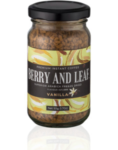 Vanilla Instant Coffee – Berry and Leaf