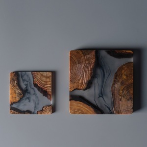 Products: Coffee Coaster – Berry and Leaf