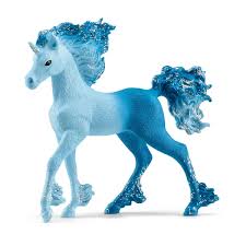 Schleich: Schleich Bayala Elementa Water Flames Unicorn Foal 70758