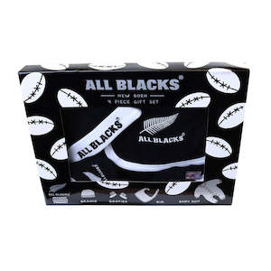All Blacks new born infant 4 piece Gift Set (size 000 to 3 months)