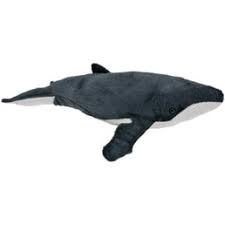 Aurora: Humpback Whale with Real Sound Soft Toy