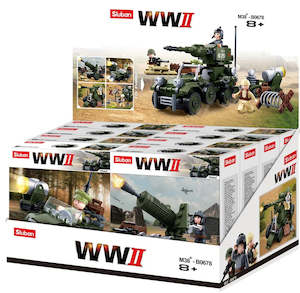 Army Building Block: SLUBAN WW2 SET