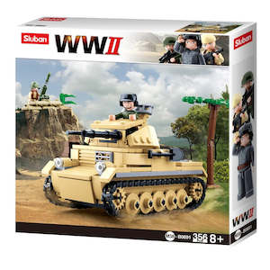 Army Building Block: SLUBAN WW2 TANK PANZER 2
