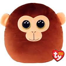 Ty: TY Squishy Beanies Dunston Monkey 35CM