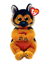 Soft Toys 1: TY BEANIES ACE GERMAN SHEPHERD, 20CM
