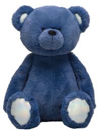 Soft Toy: Russ Crackle Bears 14 Inch Navy