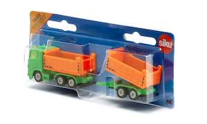 Vehicles Remote Control 1: Siku 1685 Truck with dumper body and tipping trailer