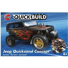 Models Kitsets 1: Airfix Quickbuild Jeep Quicksand Concept