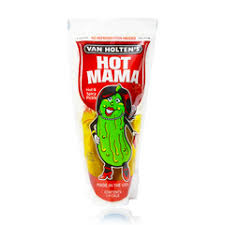 International Sweets: Van Holten's Hot Mama Hot & Spicy Pickle In a Pouch