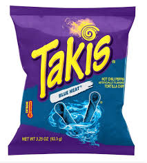 International Sweets: Barcel Takis Blue Heat 3.25oz / 92.3g