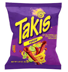 International Sweets: Barcel Takis Fuego 3.25oz / 92.3g