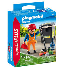 Playmobil 1: Playmobil Special Plus Street Cleaner Playset 70249