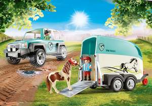 Playmobil 1: Playmobil Country with Pony Trailer 70511