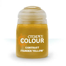 Arts Crafts: Iyanden Yellow - Contrast - Citadel Paint - Games Workshop