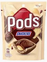 Pods: Pods Snickers 160g Pouch