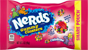 Nerd Gummy Clusters 85g Sharepack