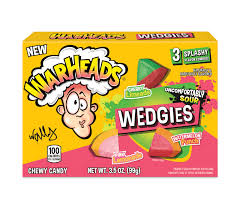 Warheads: WarHeads Wedgies Theatre Box 3.5oz / 99g