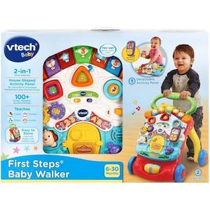 Boys: First Steps Baby Walker (New)