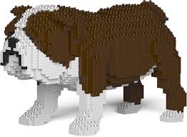 Jekca: Jekca Animals - English Bulldog Brown 18cm