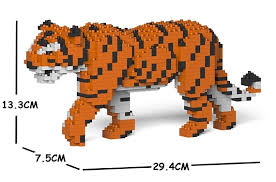 Jekca: Jekca Animals - Tiger 13cm