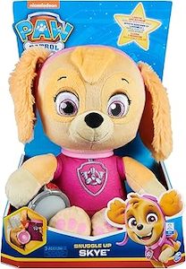 Soft Toy: PAW Patrol Snuggle Up Pups Flashlight Skye