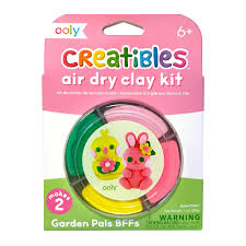 Arts Crafts: Creatibles Air Dry Clay Kit Garden